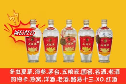 桑日县回收老五粮液